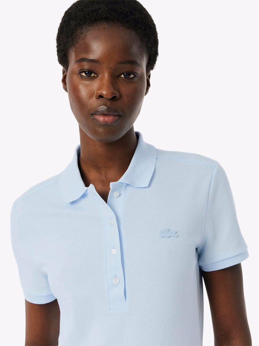 L.12.D Polo Shirt Slim Fit Stretch Petit Piqué