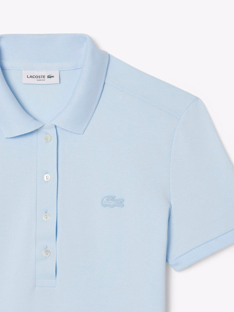 L.12.D Polo Shirt Slim Fit Stretch Petit Piqué