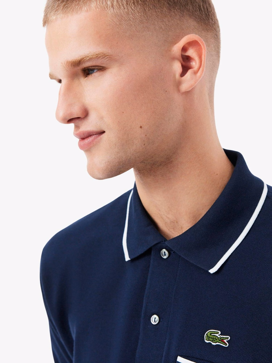 Polo Classic Fit con tasca L.12.12