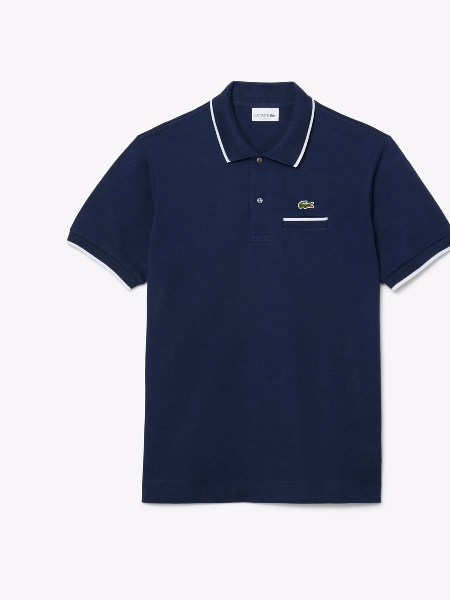 Polo Classic Fit con tasca L.12.12