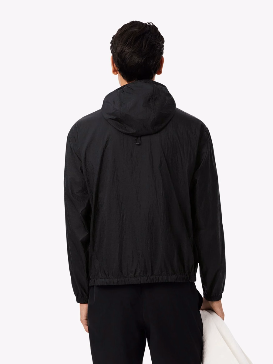 Giacca in nylon ripiegabile e impermeabile