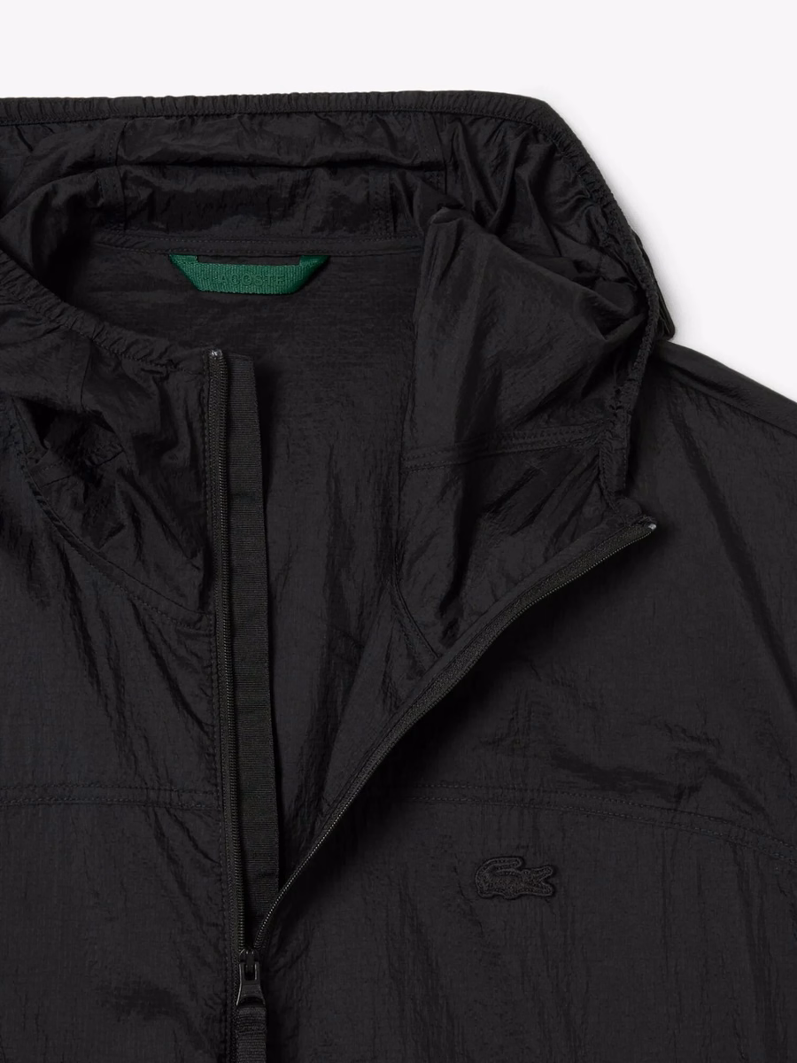 Giacca in nylon ripiegabile e impermeabile