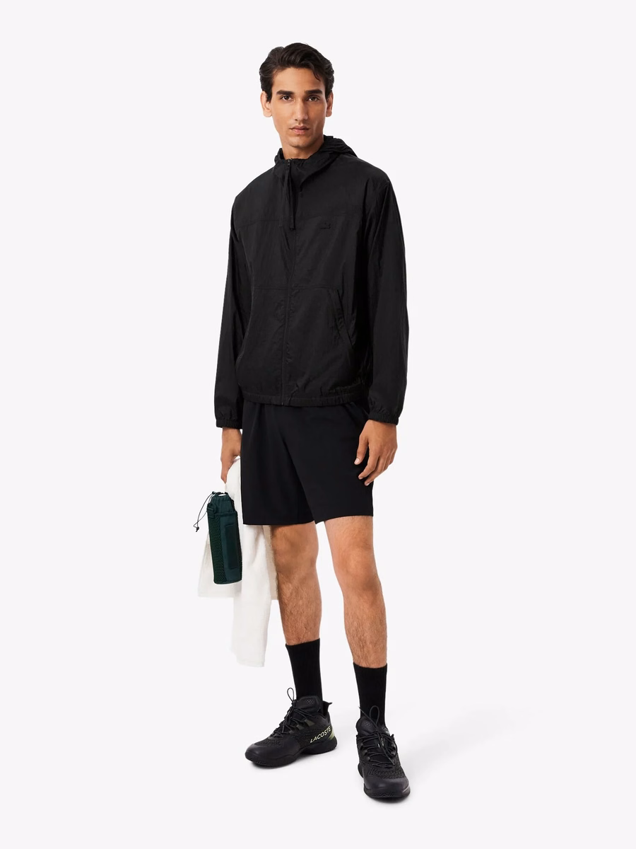Giacca in nylon ripiegabile e impermeabile