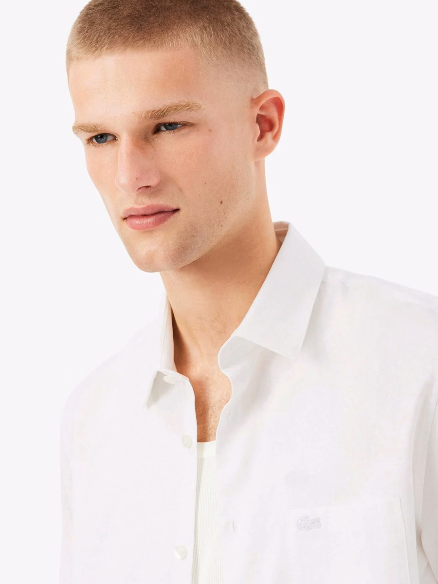Camicia in cotone a maniche corte Regular Fit