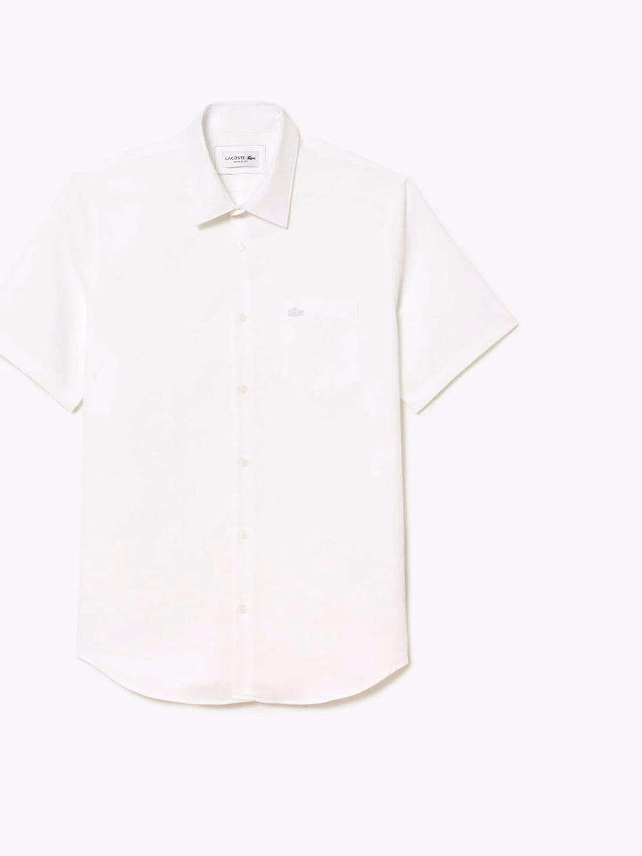 Camicia in cotone a maniche corte Regular Fit
