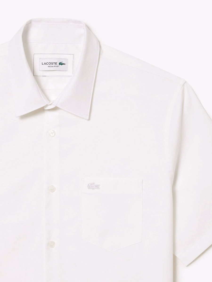Camicia in cotone a maniche corte Regular Fit