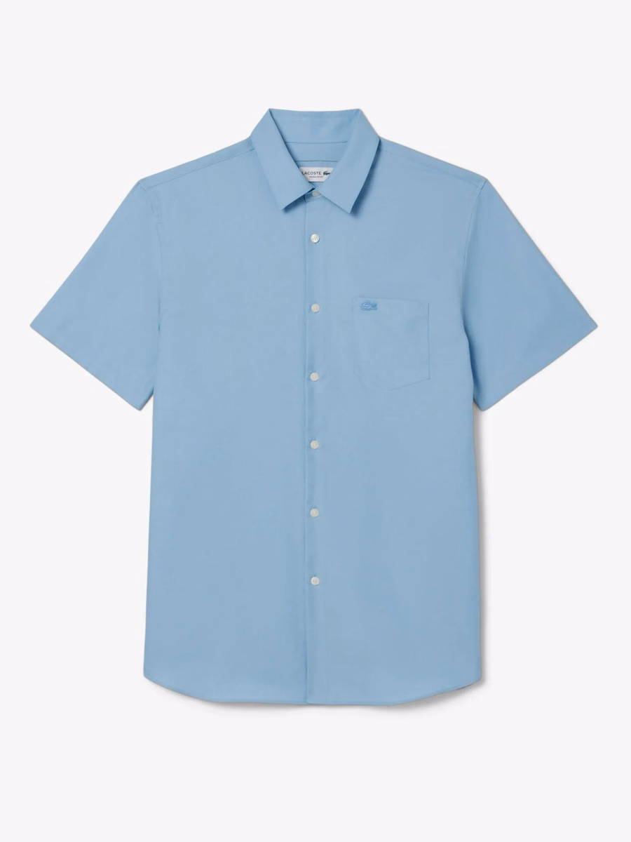 Camicia in cotone a maniche corte Regular Fit