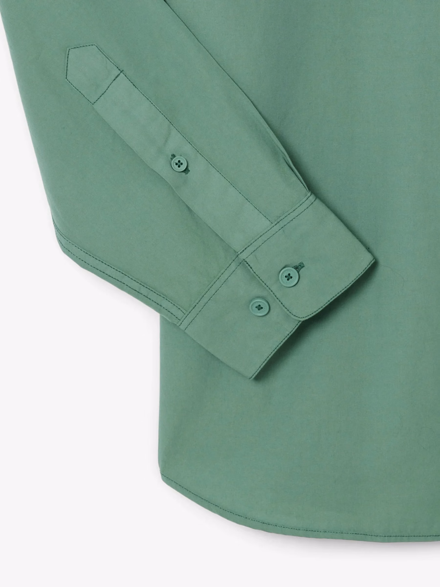 Camicia in Popeline Leggera e Relaxed Fit