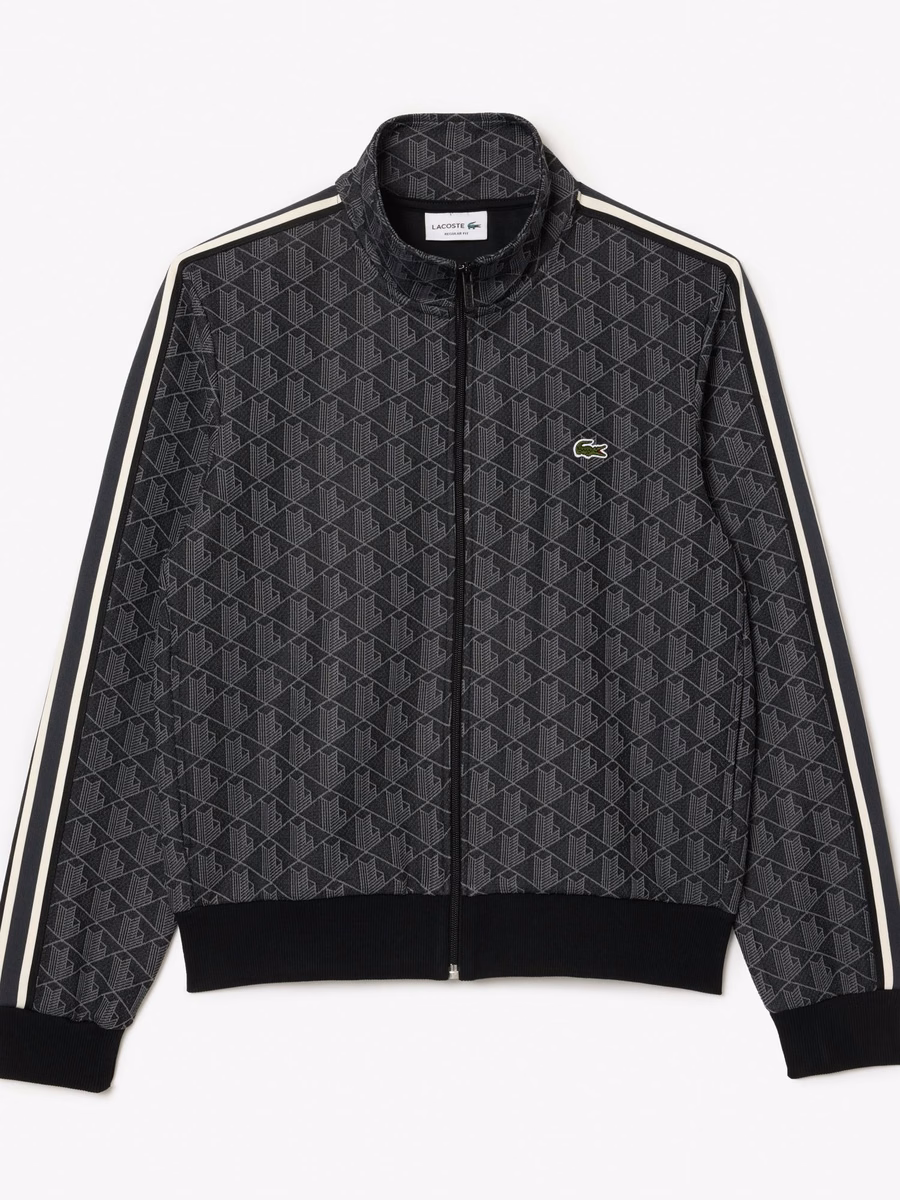 Giacca da track Jacquard con zip di Parigi