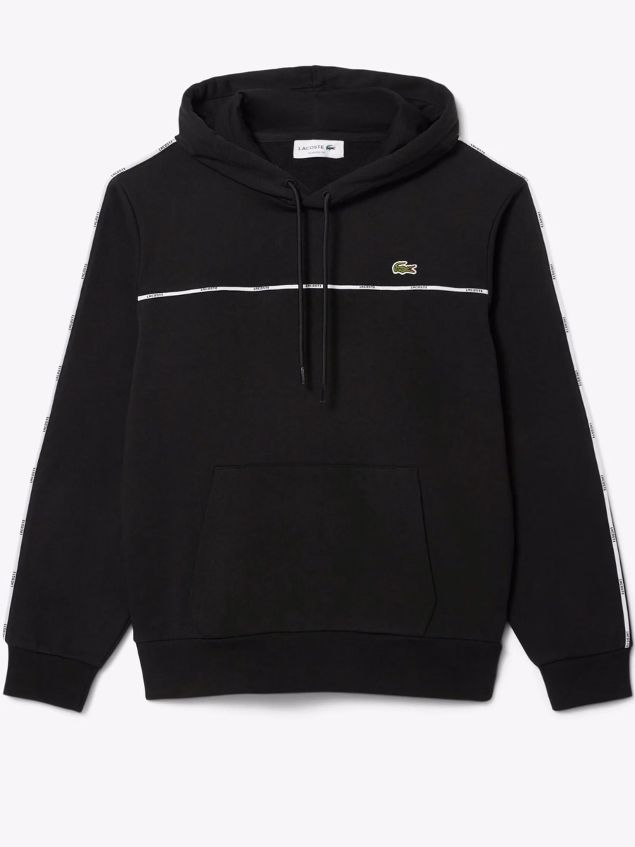 Felpa con logo a righe Classic Fit
