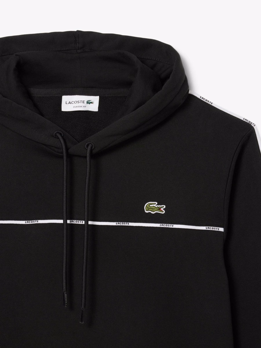 Felpa con logo a righe Classic Fit