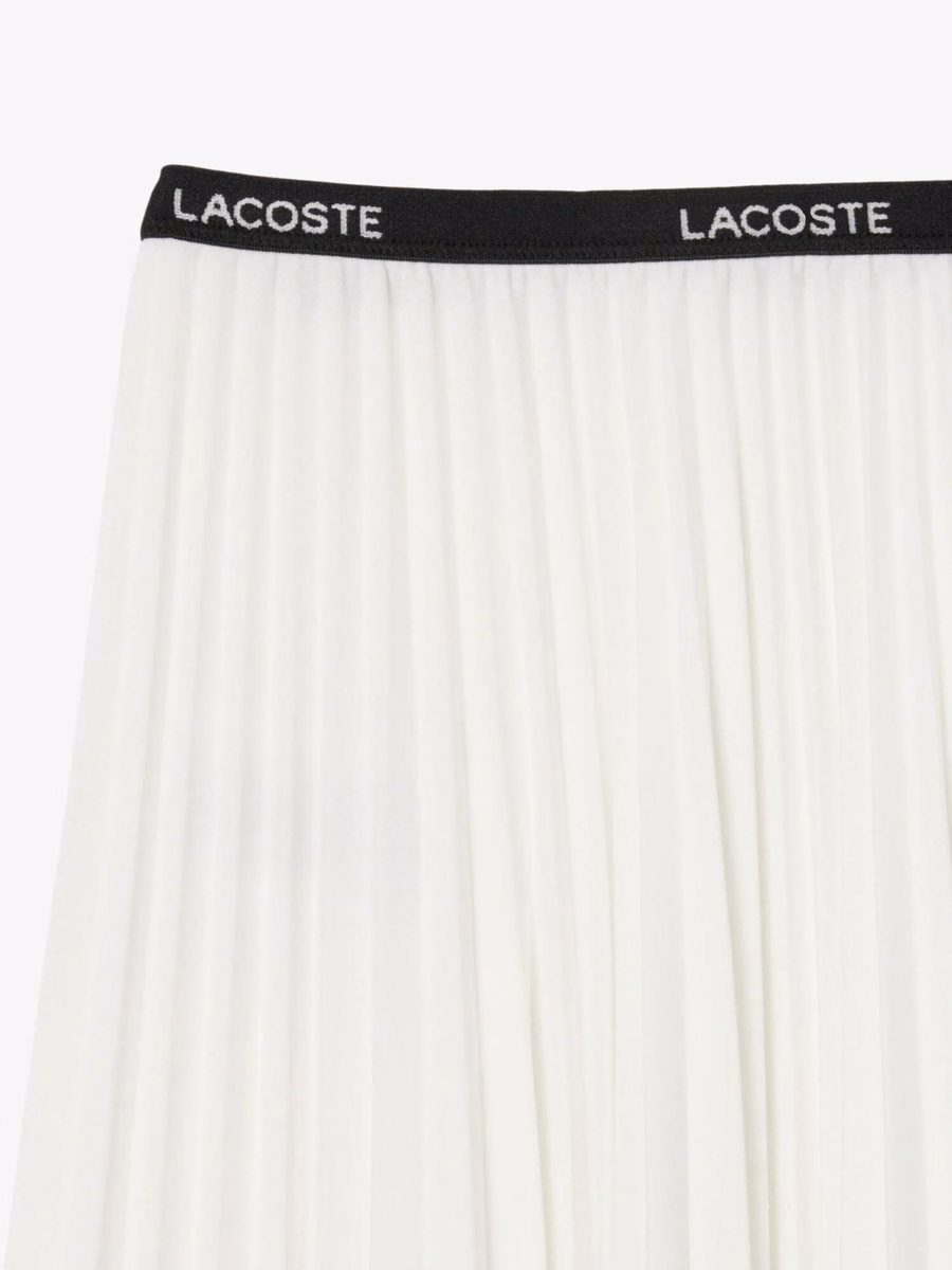 Long Pleated Elasticated Waist Skirt
