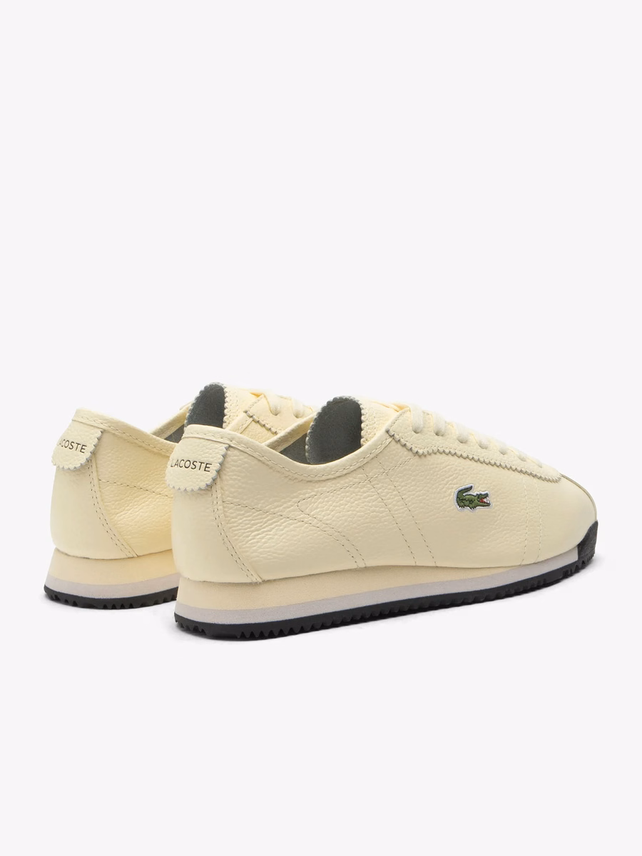 Scarpe da ginnastica in pelle bassa da donna