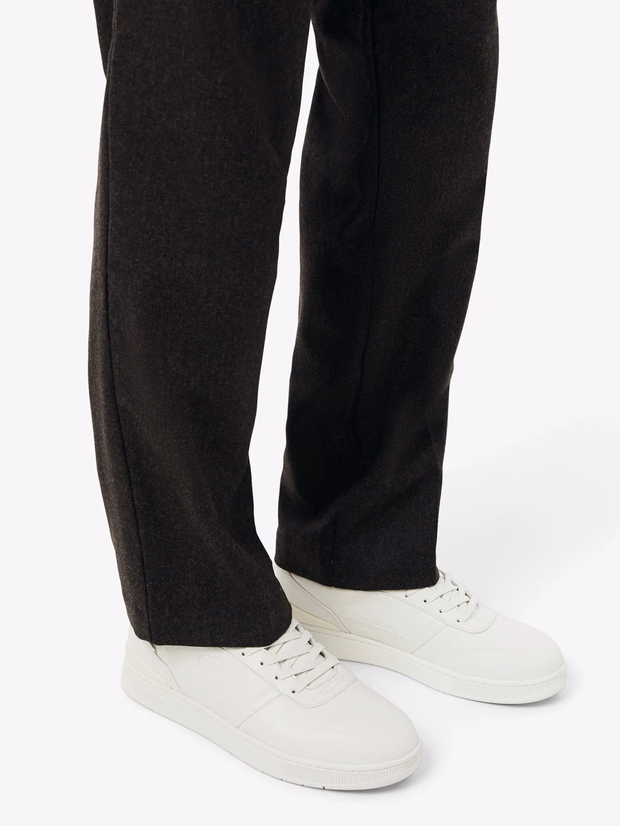 Scarpe Sneakers in Pelle T-Clip Shield da Uomo