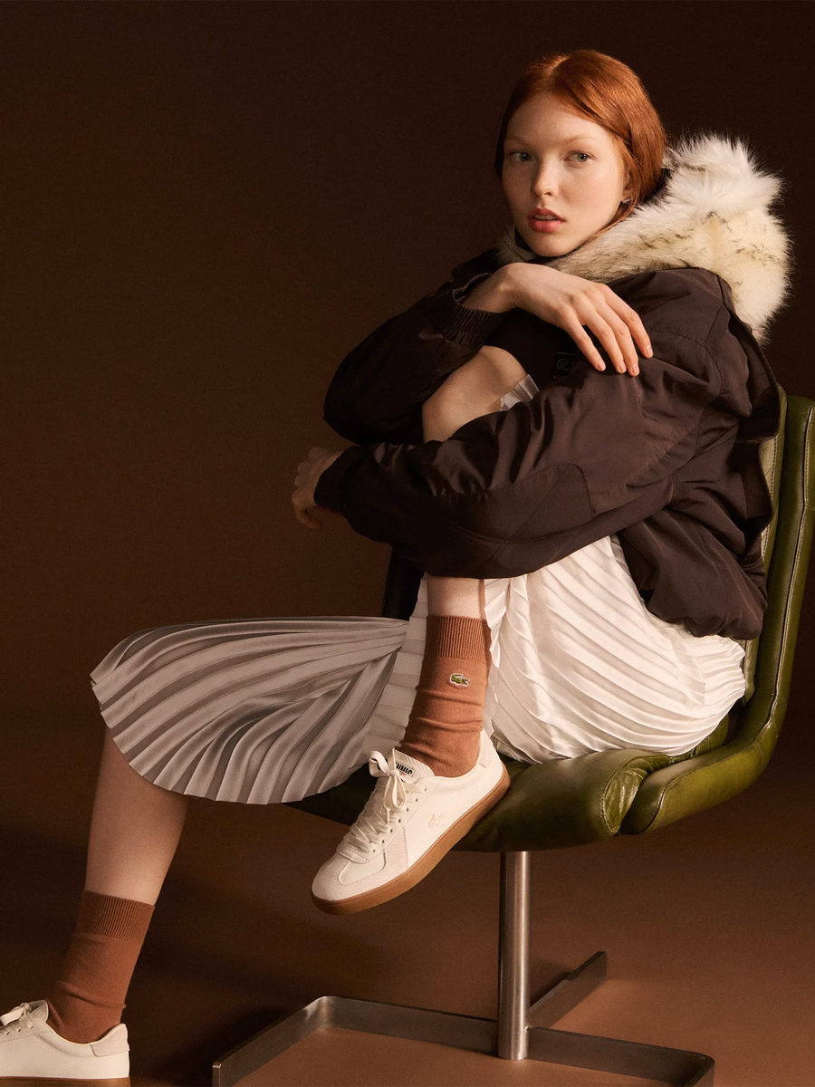 Scarpe Sneakers in Pelle Pro Baseshot da Donna