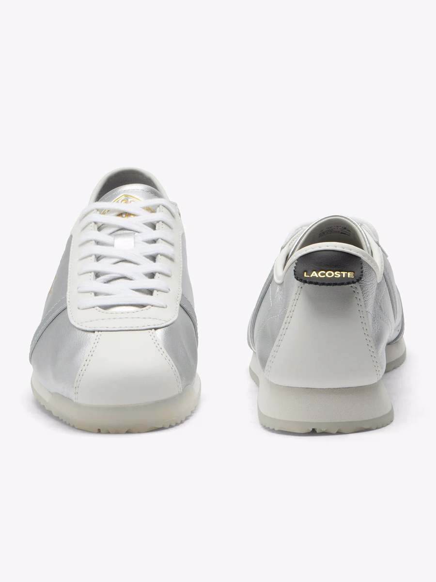 Scarpe da ginnastica in pelle bassa da donna