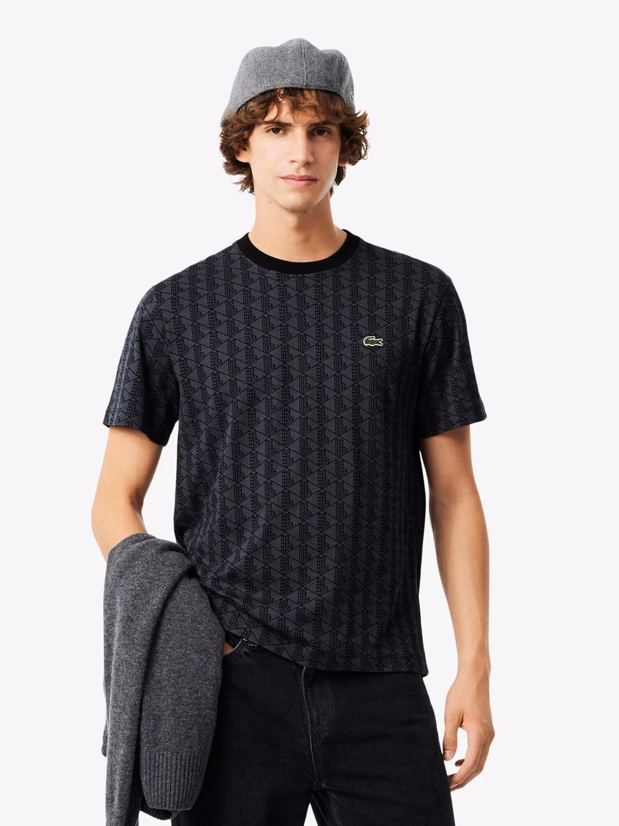 Maglietta in Jersey con Monogramma