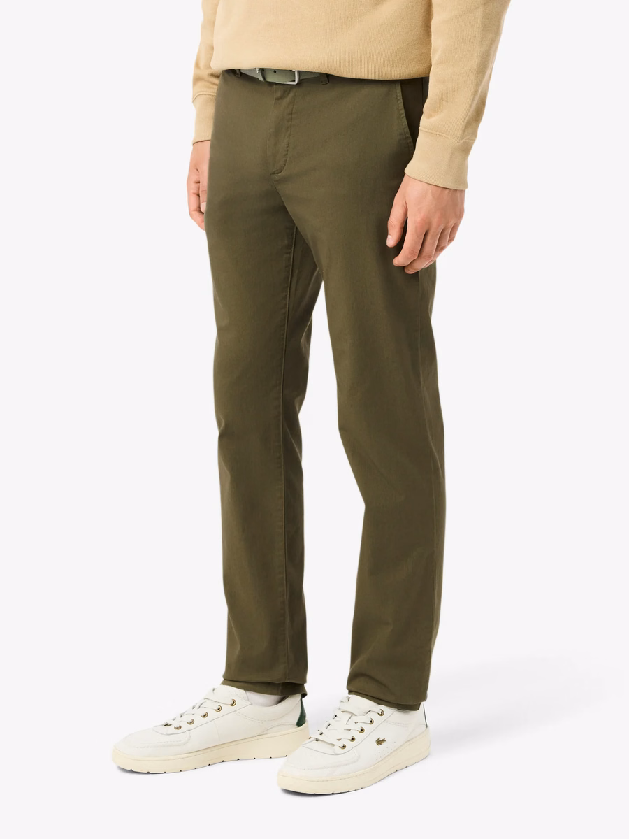 Pantaloni Chino Slim Fit in Cotone Stretch