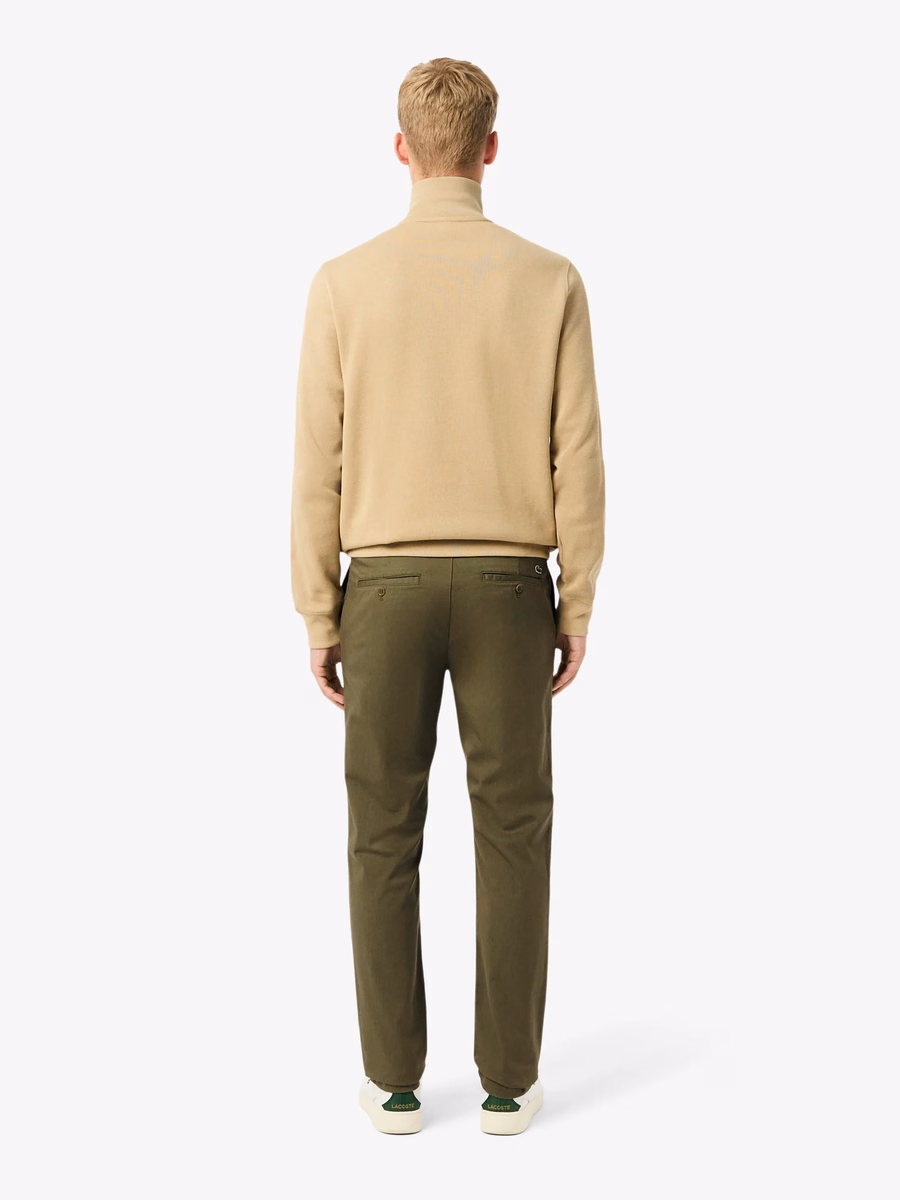Pantaloni Chino Slim Fit in Cotone Stretch