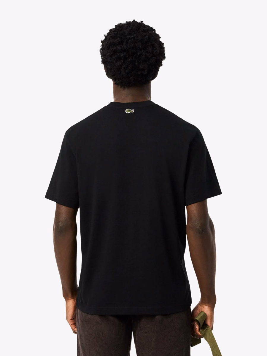 T-shirt in cotone ricamata