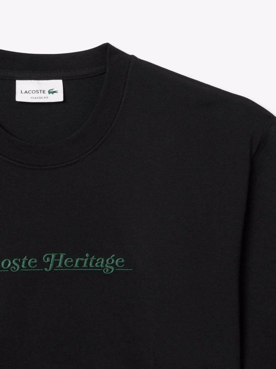 T-shirt in cotone ricamata