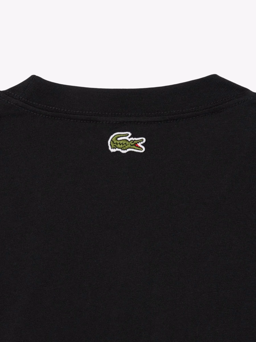 T-shirt in cotone ricamata