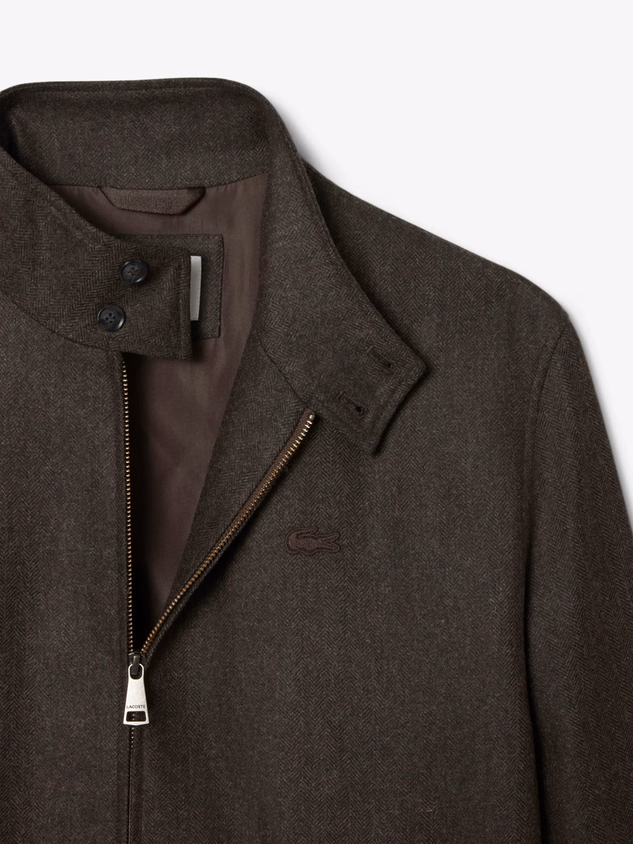 Giacca Harrington in lana