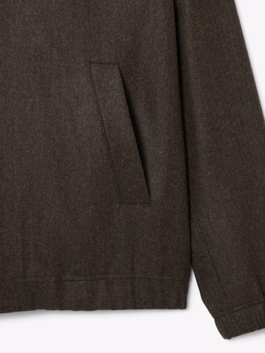 Giacca Harrington in lana