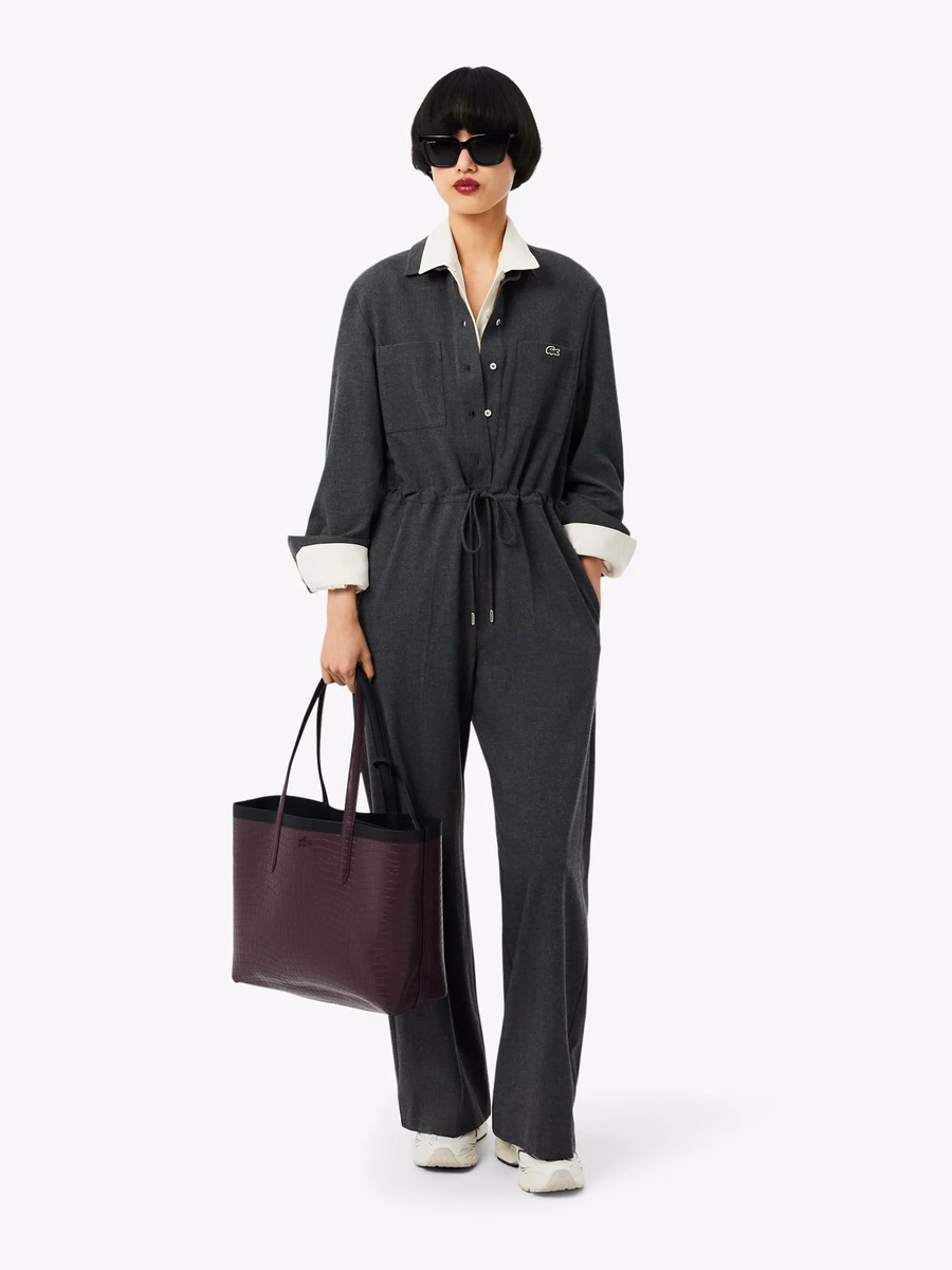 Borsa tote reversibile effetto coccodrillo Anna