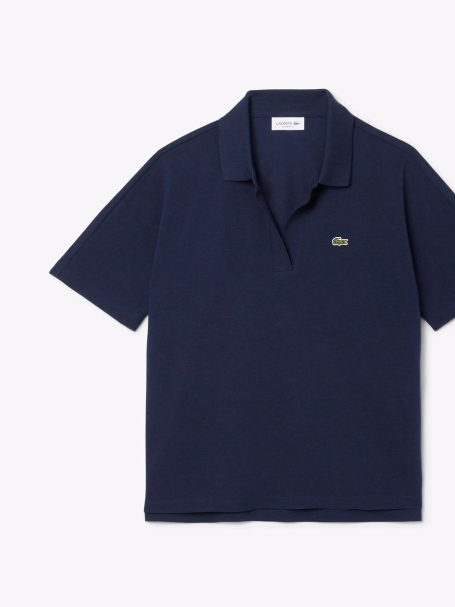 Maglietta Polo Fluid Piqué Fit Relaxed