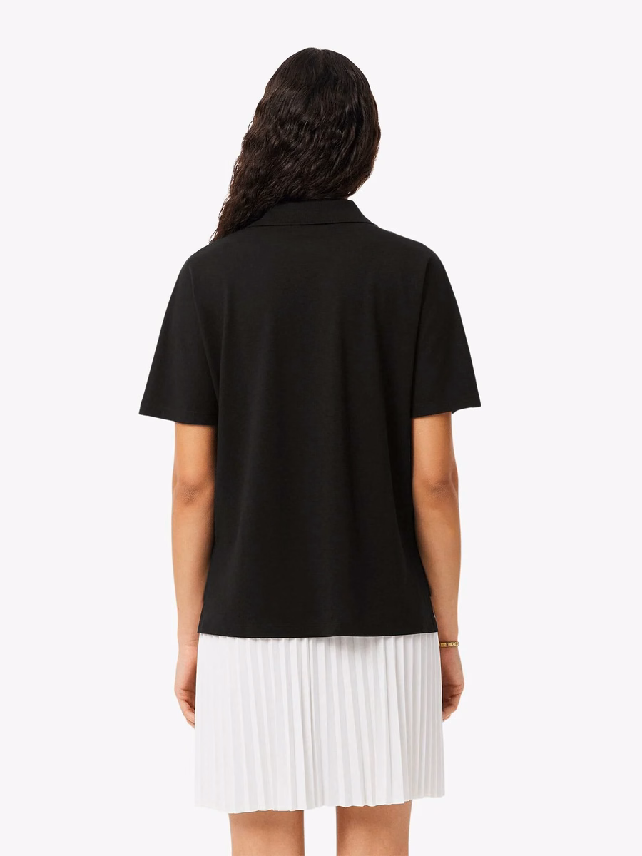 Maglietta Polo Fluid Piqué Fit Relaxed