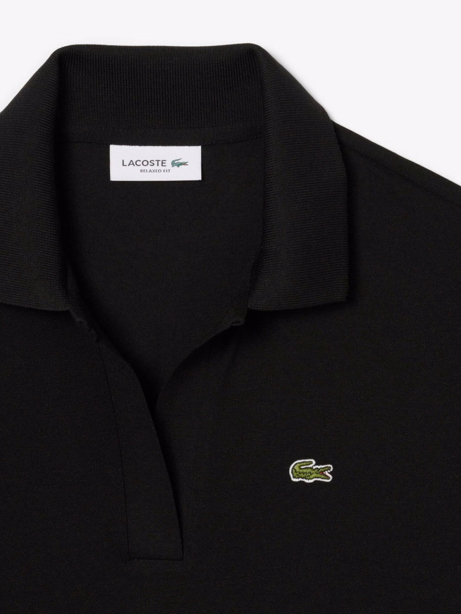 Maglietta Polo Fluid Piqué Fit Relaxed