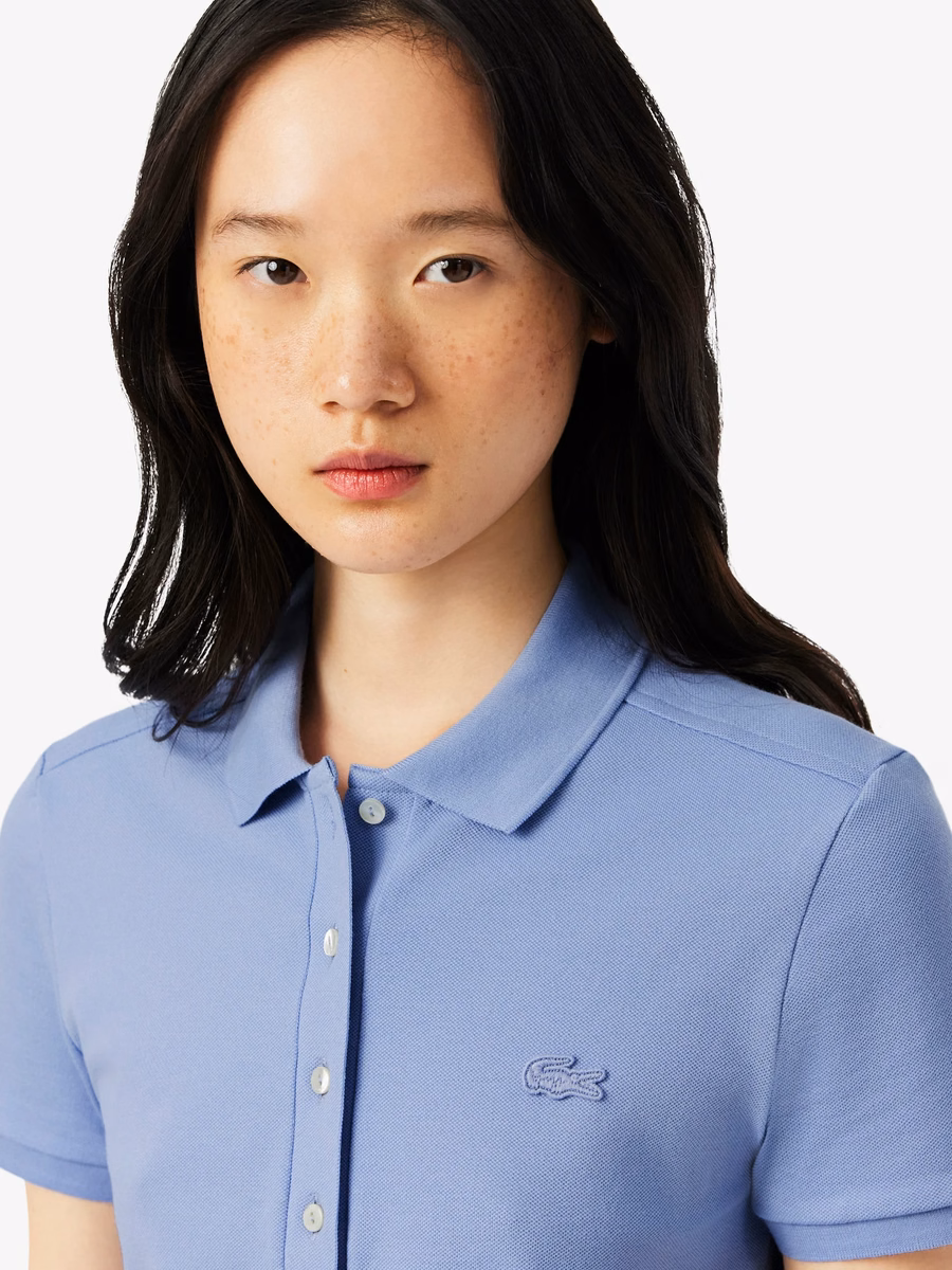 L.12.D Polo Shirt Slim Fit Stretch Petit Piqué