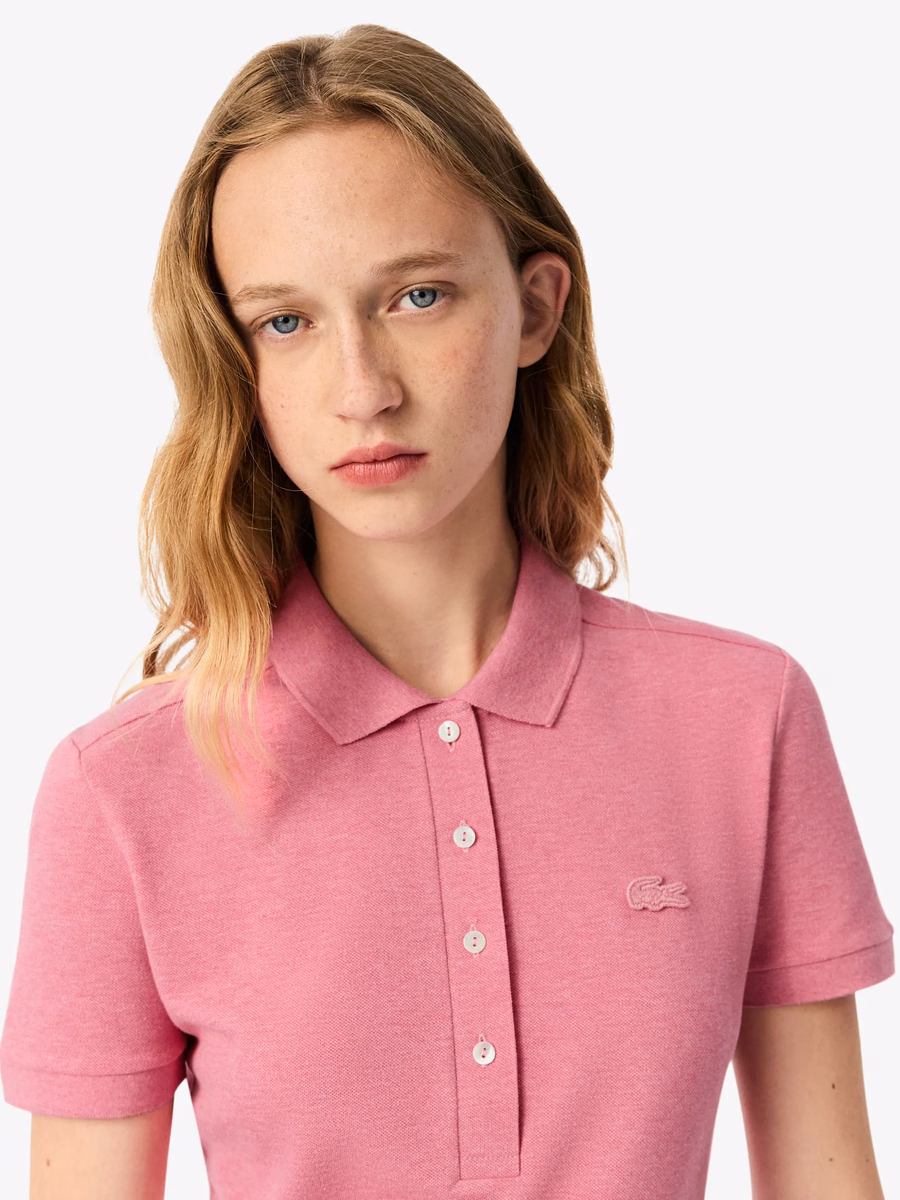 L.12.D Polo Shirt Slim Fit Stretch Petit Piqué
