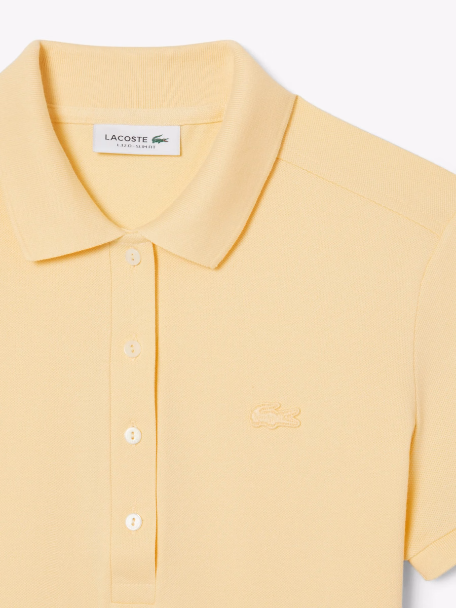 L.12.D Polo Shirt Slim Fit Stretch Petit Piqué