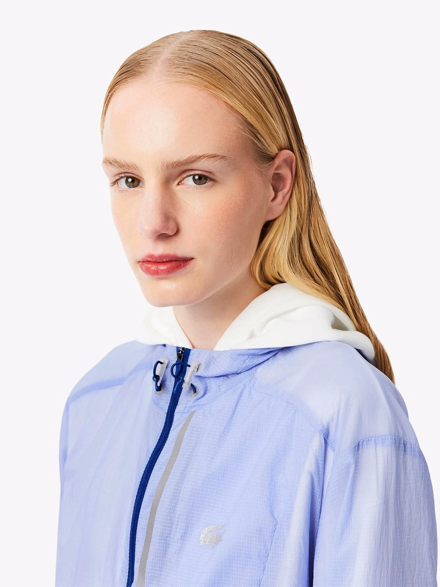 Parkas impermeabile con cappuccio