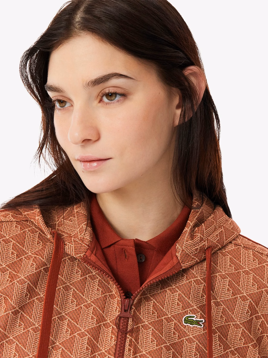 Felpa con Monogramma Jacquard