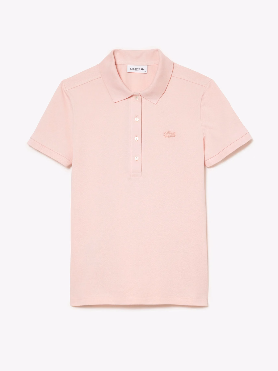 L.12.D Polo Shirt Slim Fit Stretch Petit Piqué