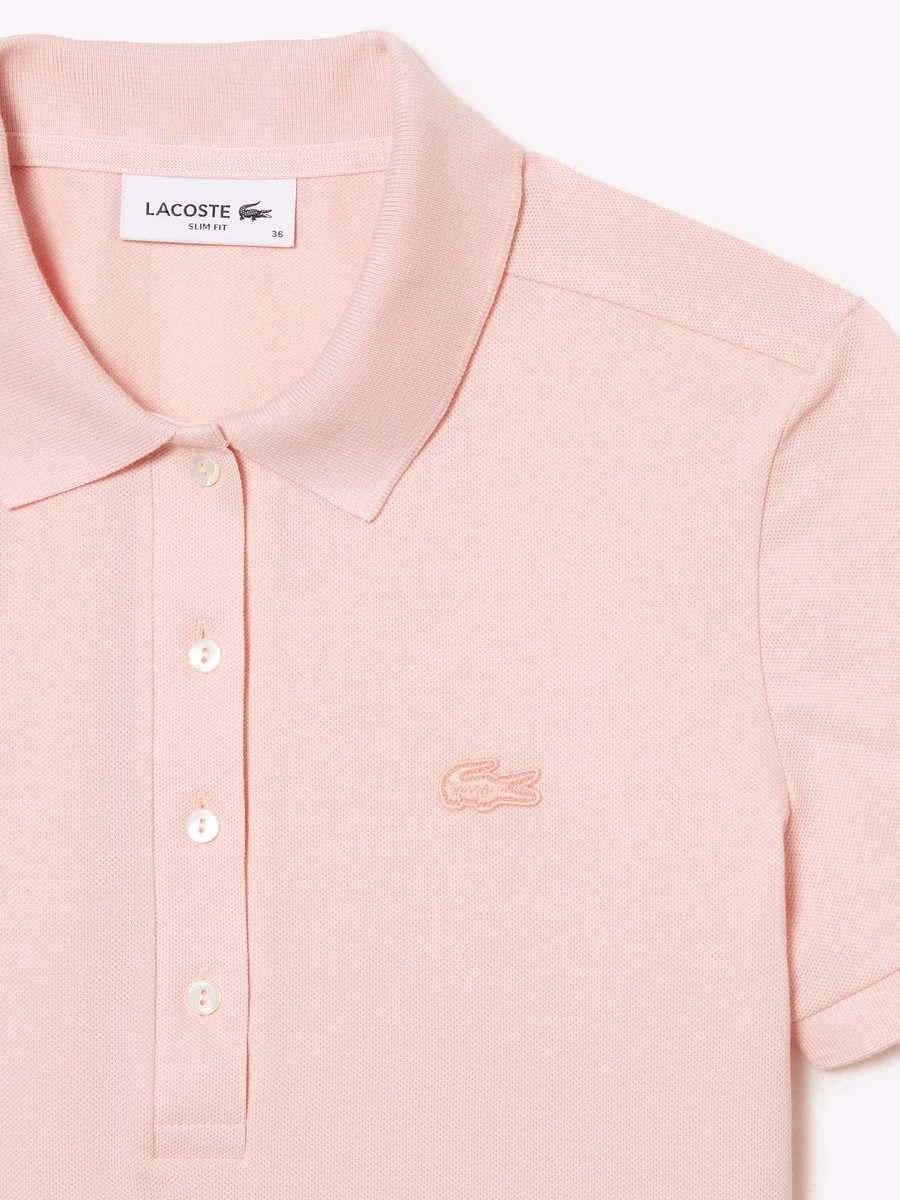 L.12.D Polo Shirt Slim Fit Stretch Petit Piqué