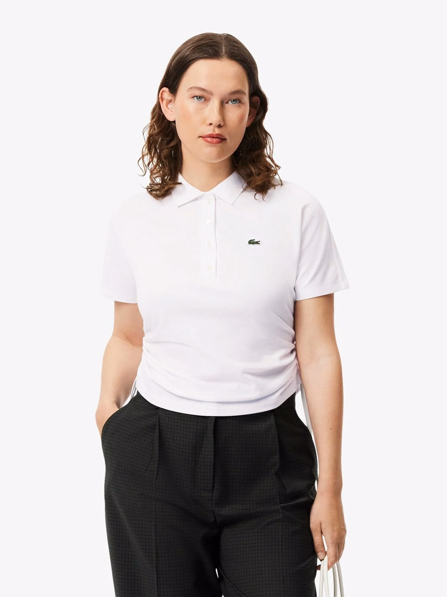 Maglietta Polo Piqué Slim Fit Regolabile