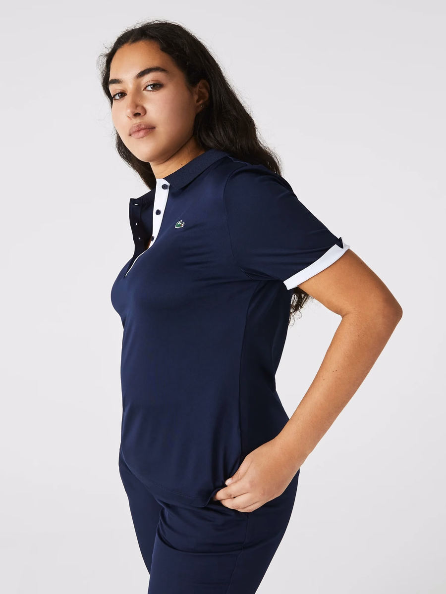 Maglietta Polo Golf Slim Fit UV Protect Stretch