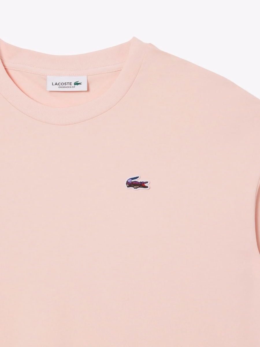 T-shirt Relaxed Fit con Coccodrillo Paesaggistico