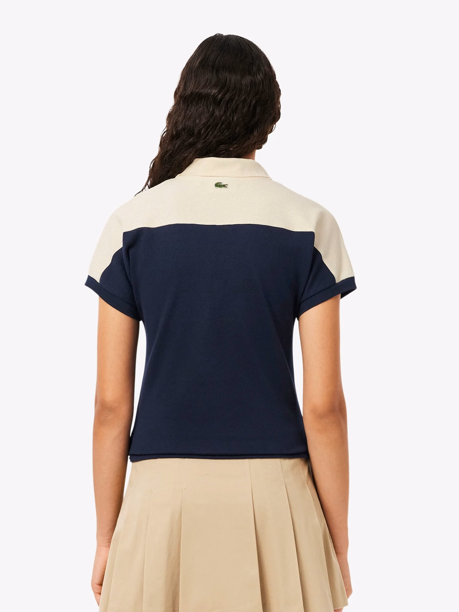 Maglietta Polo Slim Fit a Righe Made in France