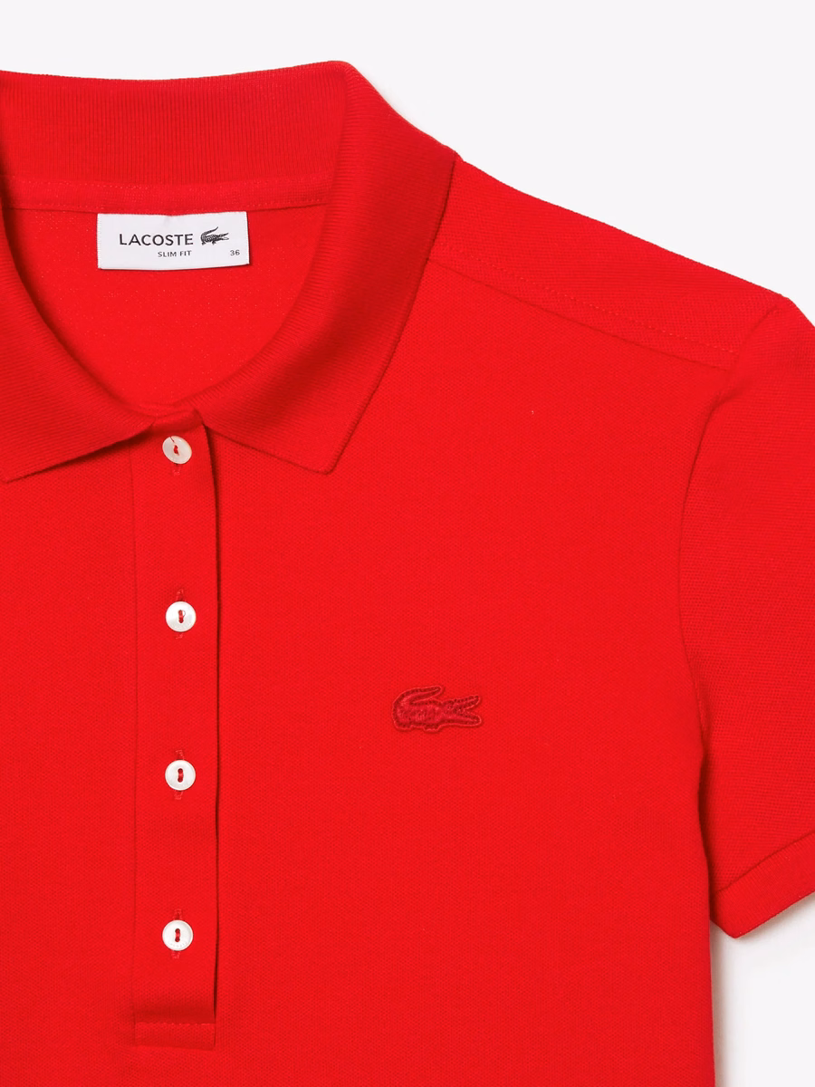 L.12.D Polo Shirt Slim Fit Stretch Petit Piqué