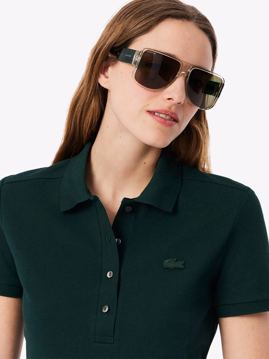 L.12.D Polo Shirt Slim Fit Stretch Petit Piqué