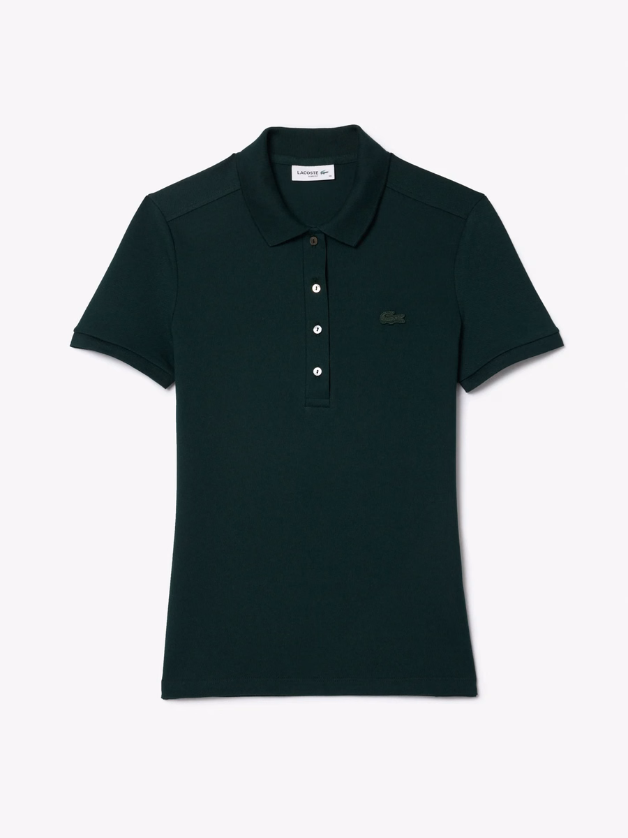 L.12.D Polo Shirt Slim Fit Stretch Petit Piqué