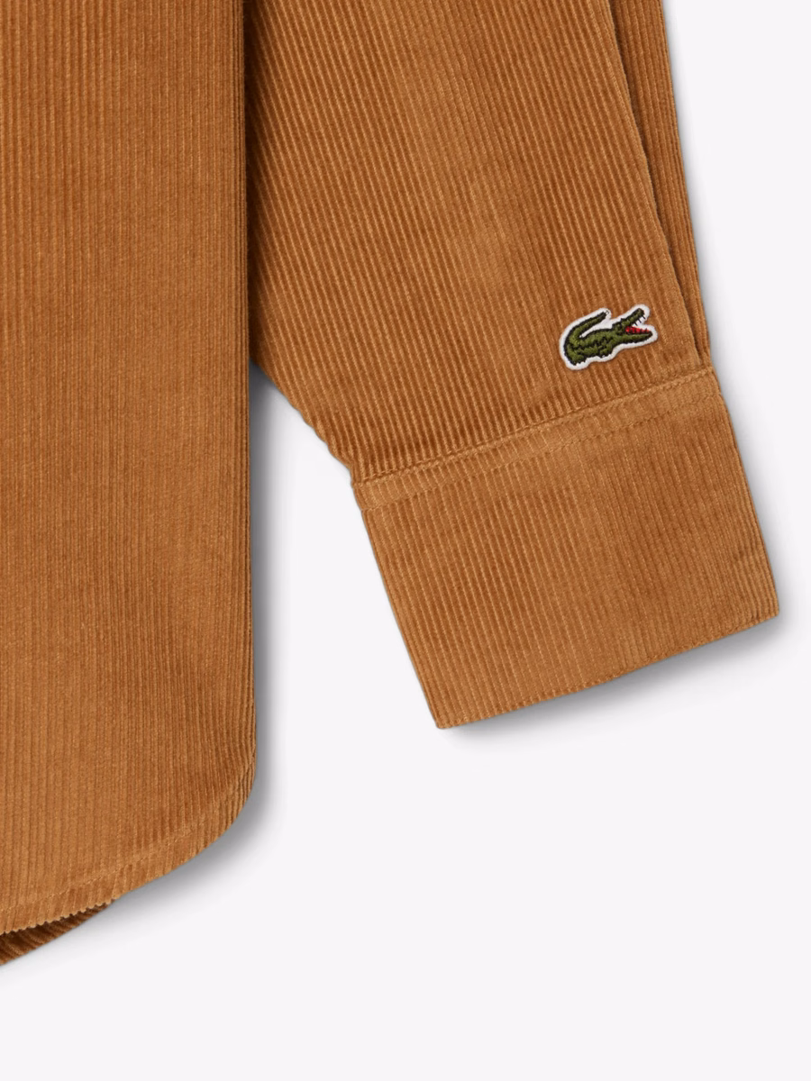 Camicia oversize in corduroy