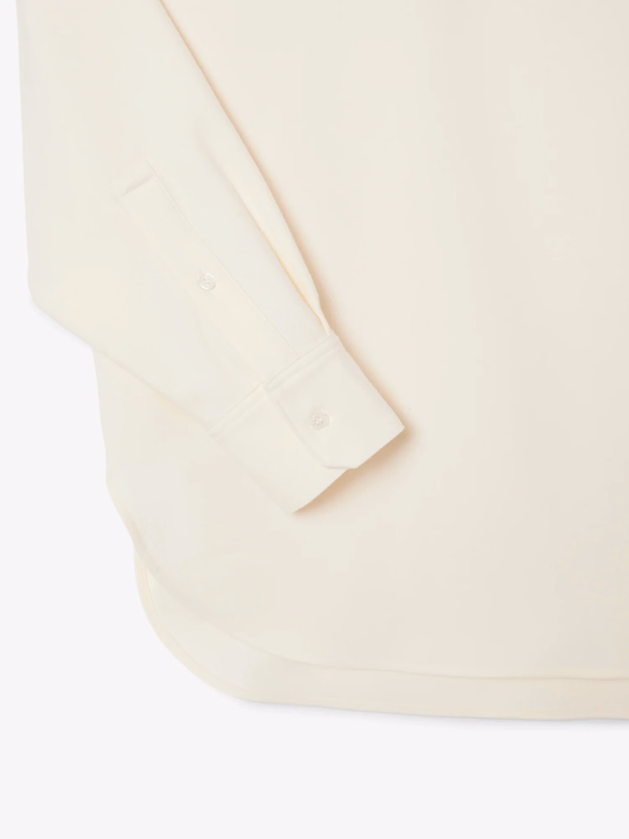 Camicia in Flanella Stile Polo Oversize