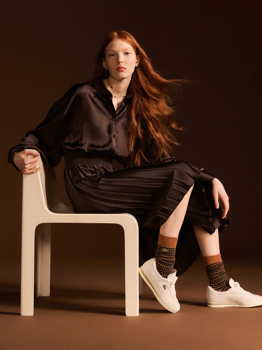Scarpe da ginnastica Aura in pelle da donna