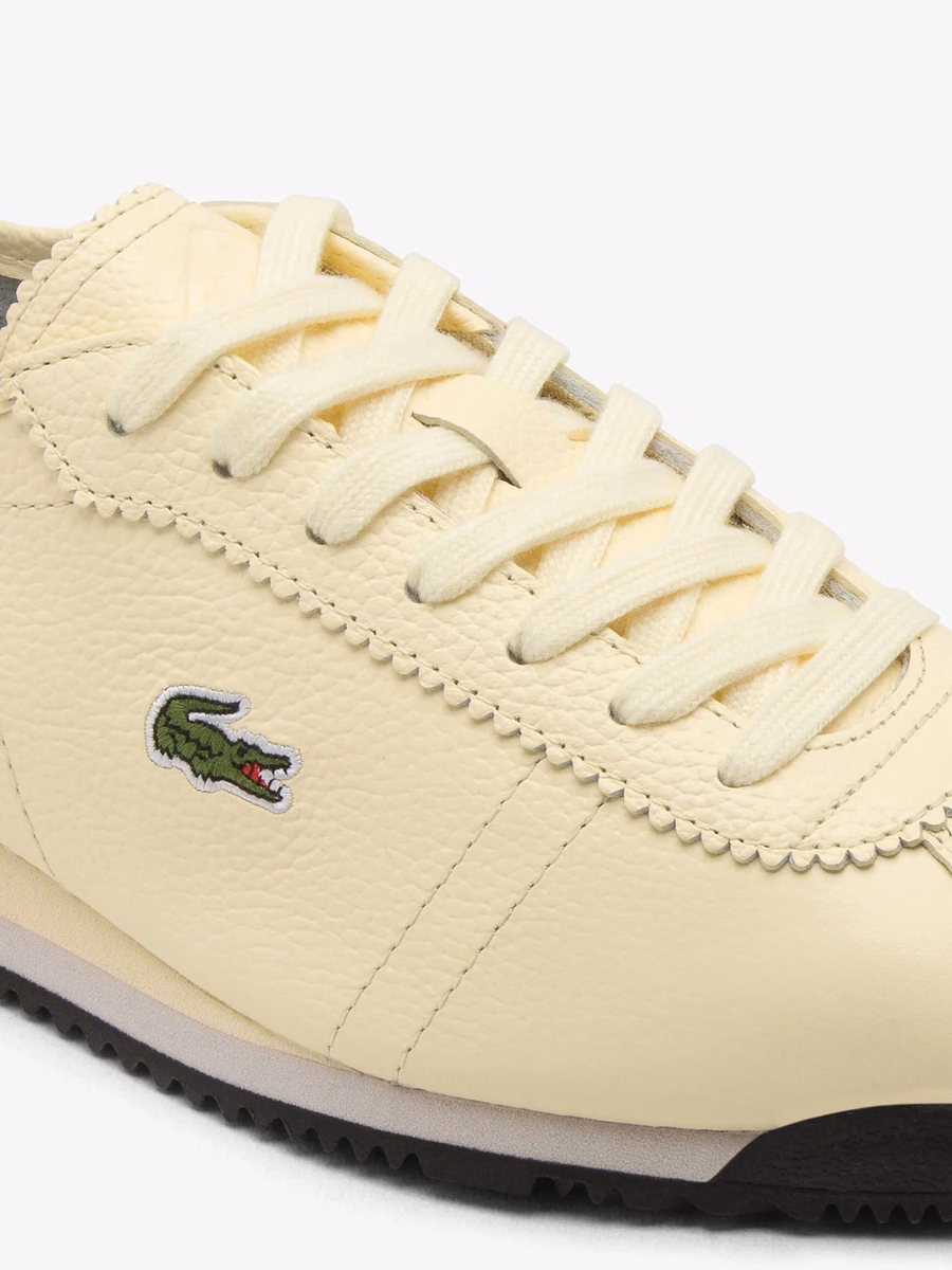 Scarpe da ginnastica in pelle bassa da donna